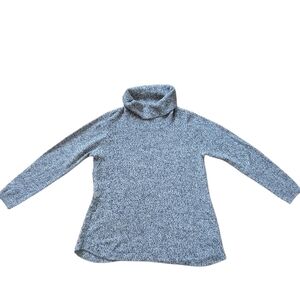 Apt. 9 Women's Heathered Gray Cowl Neck Sweater